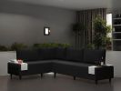 Inferno Sectional, Black