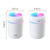 Portable Humidifiers 300ML/10.15OZ; USB Desktop Humidifier; Cool Mist Quiet Ultrasonic Aroma Diffuser; For Car; Office; Bedroom