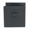 Collapsible Cube Fabric Storage Bins (10.5" x 10.5"), 6 Pack