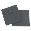 Collapsible Cube Fabric Storage Bins (10.5" x 10.5"), 6 Pack