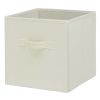 Collapsible Cube Fabric Storage Bins (10.5" x 10.5"), 6 Pack